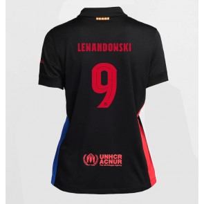 Barcelona Robert Lewandowski #9 Gostujuci Dres za Ženska 2024-25 Kratak Rukavima